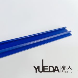 Tailored PVC Plastic Profiles Plastic Clamp Strip Flame Resistance Color