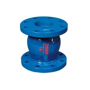 Ductile Iron Flanged Check Valve IP68 Silent Type For Drainage Pipeline