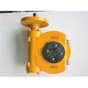 Rotary Butterfly Valve 700NM IP67 Wcb Gear Operator