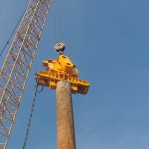 DZ120A Electric Vibro Hammer For Drive Casing And Pipe In China 1000r / Min