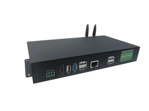 Cheap Fanless Embedded Panel PC EMMC Industrial Embedded Box PC HDMI for sale