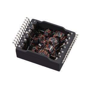 LP82474ANL Single Port 1000 BASE-T SMD 24 Pin Lantelecom Transformer Modules