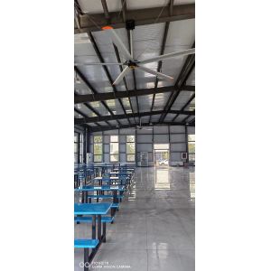 40dB Noise Level Warehouse Commercial Ceiling Fans For Garages Remote Control