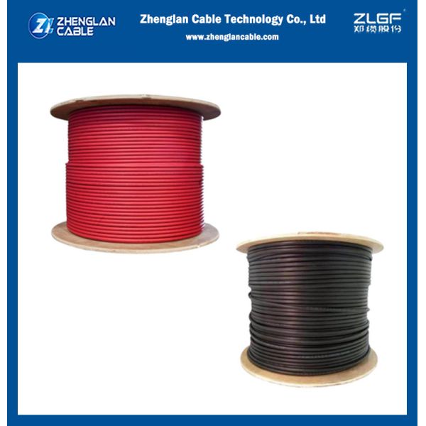 Dc Panel Photovoltaic Solar Extension Cable 4mm2 6mm2 4mm 6mm H1Z2Z2-K