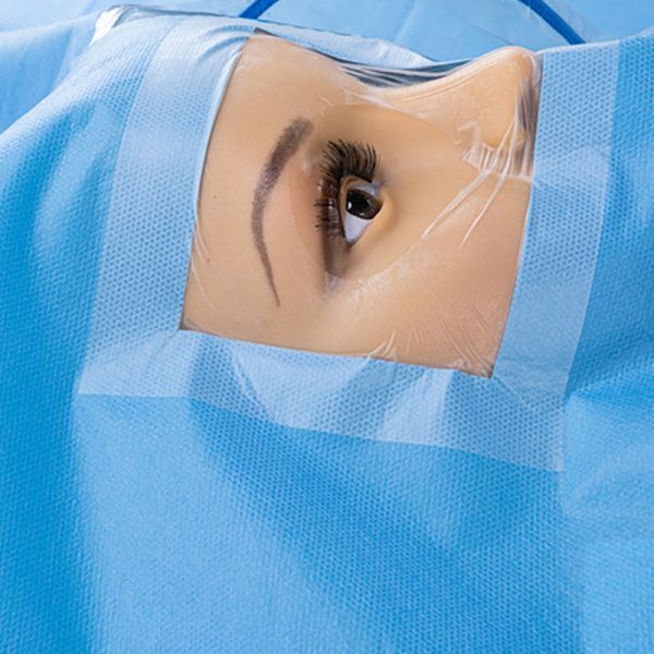 Quality Ophthalmic Surgical Drape With Hole Operation Incise Drape wholesale