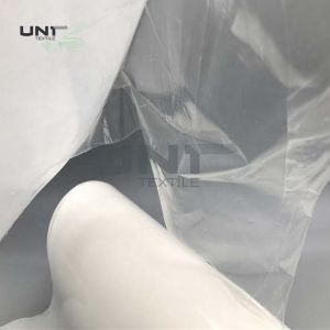 0.1mm Transparent Fusible Web Textile Fabric With Strong Bond Strength