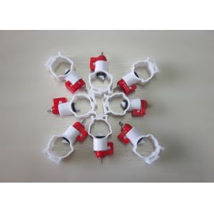 Automatic POM Pig Nipple Drinker , Poultry Nipple Drinker For Chicken Duck