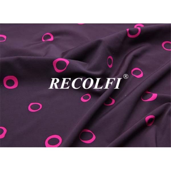 Poly Spandex Activewear Knit Fabric Sustainable Sun Protect Cool Wicking