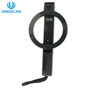 Round Detect Area Hand Held Metal Detector Super Wand Folding Standard 9V