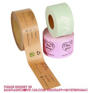 Customisable Logo Printed Shipping Eco Friendly Biodegradable Sealing Self