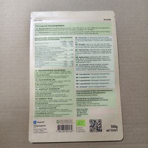 Premium Kraft Paper Stand-Up Pouches With PE Lining Food Grade Custom Printing