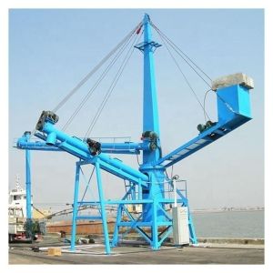 Customized Inclined Screw Auger Conveyor For Concrete Conveying System