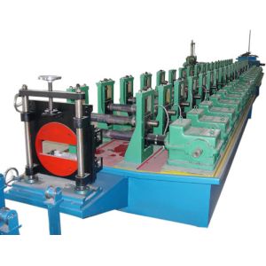 Touch Screen PLC Control Rack Roll Forming Machine Metal Roll Forming Machine