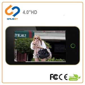 China 4.0 Inch HD Digital Door Eye Viewer With 2.0 Mega Pixels Camera CE FCC on sale