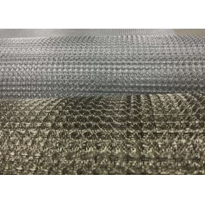 3D Pattern Metal Coated Polymer Mesh Fabric Light Weight