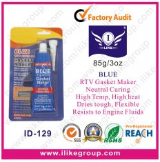 Fast Acetic Cure High Temp Blue Gasket Maker For Automotive Clean Rust , Oil