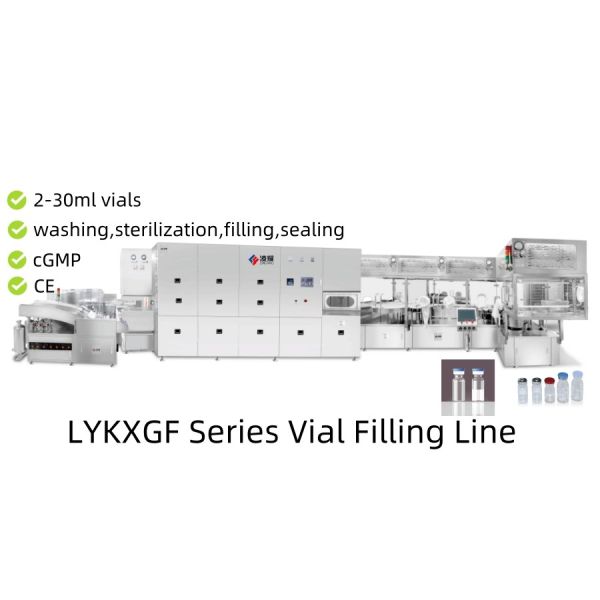 Vial Filling Line For Vaccines Injections With High Capacity And High Filling