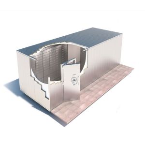 Height 2000mm Width 1500mm Bank Strong Room , Custom Gun Vault Rooms