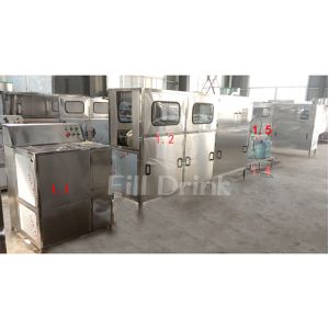 Monoblock Rinser Filler Capper 5 Gallon Water Filling Machine Full SUS304