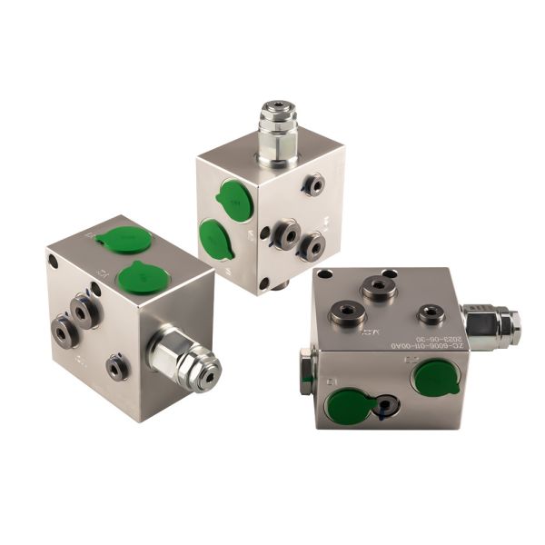 Aluminum Steel Hydraulic Manifold Hydraulic Valve Block Custom Processing