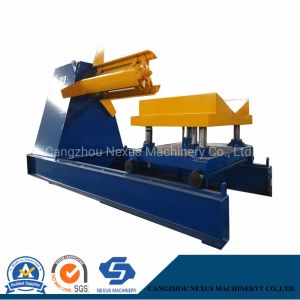 5t/8t/10t Hydraulic Decoiler Uncoiler with Coil Car for Metal Forming Machine