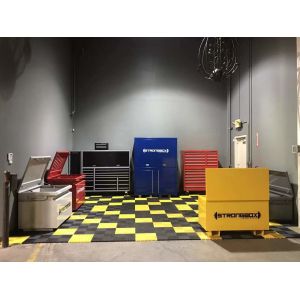 Convenient 1.0mm 1.2mm 1.5mm Removable Tool Cabinet with Drawers and Optional