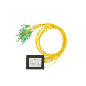 1 X 12 Internet Solution Fiber Optic Coupler Splitter FC APC WDM / CWDM
