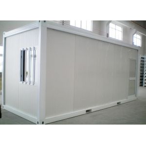 Environment Friendly Prefab Container House White 5800mm * 2250mm * 2500mm