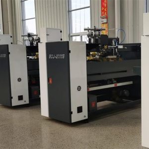 Semi Automatic Carton Box Stitching Machine 2000 Model Double Servo Single Piece