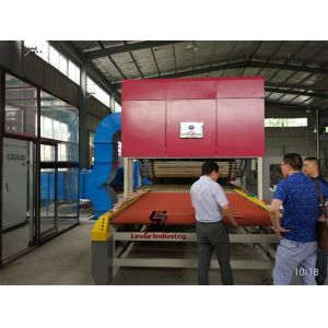 China Flat and Single Curvature Bending Glass Tempering Furnace Glass Toughening Furnace on sale