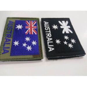 Big Cute Assorted Embroidered Patches Shrink Proof Velcro Loop Backing