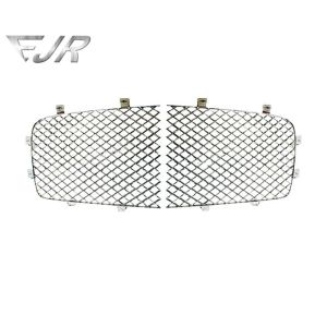 ABS Front Bumper Grill Mesh 4W0853683 3W0853683D For Bentley Flying Spur 2013