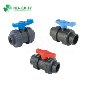 Indonesia PVC/UPVC Industrial Union Valve with EPDM Seals and ANSI Flexible Ball