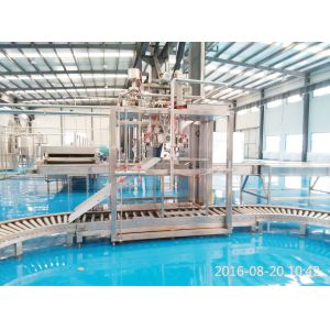 20l Fruit Pulp Aseptic Bag Filler Double Head 3000lph Bib Filling