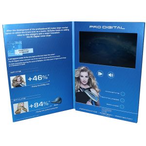 Cheap Wifi Video In Folder 7 &quot; Touch HD Screen Digital With 350 Gsm Soft Cover for sale