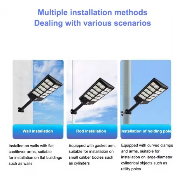 Solar Light with Radar Sensor & Remote Control 30W Panel, IP65 Waterproof, No Wiring, Easy Installation for Driveway & Rural Road