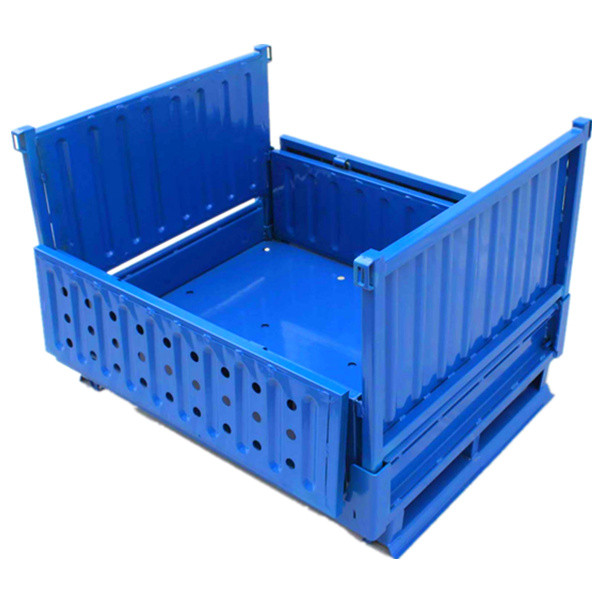Quality Foldable Warehouse Steel Wire Mesh Container Box wholesale