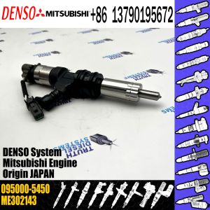 Injector 0950005450 9709500-545 095000-5450 ME302143 For MITSUBISHI FUSO 6m60