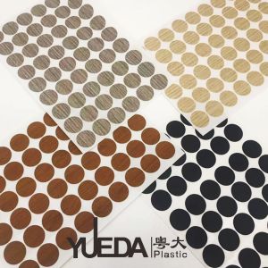 Customizable Round Adhesive Screw Cap Stickers For Furniture Panels Dustproof