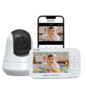 Wi-Fi Baby Monitor with Mobile App Support Eco Mode and 1-Year Warranty for