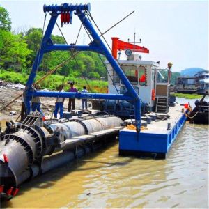 Cheap Diesel Engine River Sand Pump Cutter Suction Dredger Machinery for Sand Processing for sale