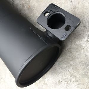 PC56 Excavator Engine Parts Silencer , Diesel Engine Excavator Muffler