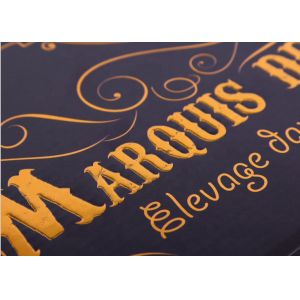 320gsm Recycled Flocking Matte Laminated Corrugated Boxes