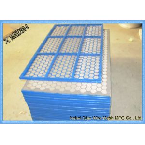 Steel Frame Sieving Mining Screen Mesh Shale Shaker Screen Rectangular Hole