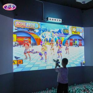Laser 3D Interactive Wall Games Projection System With Long-lasting Light Source