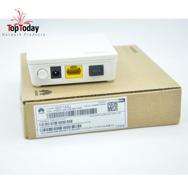 Quality Huawei HG8010 HG8310 HG8310M Msingle ethernet 1port GPON ONT ONU apply to FTTH mode Class C+ English version wholesale