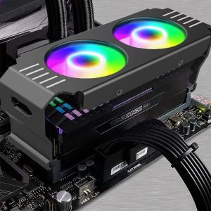 Cheap High Efficiency RGB DDR RAM Cooling Fan Computer Peripheral Accessories for sale
