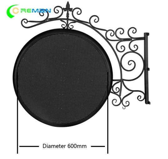 Quality Outdoor  Irregular LED Display 600X600mm 640X640mm , Smd Round LED Display P4 wholesale