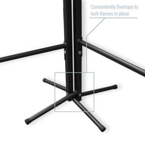 Multi - Purpose Portable Rod Stand Room Divider For Clinic Size 1800X1800mm