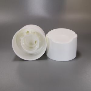 white Double Wall PP 24 410 Disc Top Cap For Dispenser